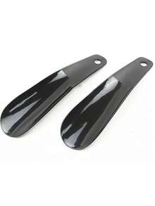 1/4 件塑料鞋拔 - 适用于男士、女士、老人的便携式旅行鞋拔 - 易抓握鞋拔辅助配件、皮带、鞋子和靴子配件