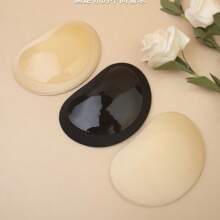 2 pezzi di coperture adesive invisibili a forma di cuore in silicone per capezzoli, petali triangolari in spugna spessa per il seno, reggiseno con spalline regolabili per costumi da bagno