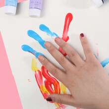 30ml/1oz Washable Finger Paint, Art Supplies, Suitable For DIY Hand Painting And Crafting - Multicolor - View 6