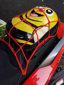 1pc Off-Road Vehicle Luggage Net Luggage Rack Elastic Mesh Bag Vehicle Trunk Cargo Net Protection Net - Black - View 4