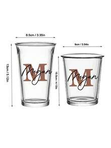 Custom Name Water Cup, Personalized Clear Tumbler, Clear Name Cup, Custom Drink Cup, Office Use Cup, Gym Water Bottle, Bridesmaid Gift Cup, Custom Text Cup, Daily Hydration Cup, Personalized Drinkware Custom Text Drink Cup For Office Gym Daily Use, Bridesmaid Gift Water Bottle - Multicolor - View 6