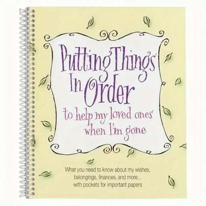 Softcover Legacy Planner - Medieval Design Notebook For Final Wishes And Estate Details