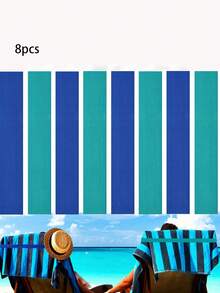 4pcs Towel Clips - Durable Chair & Pool Lounge Grip Handles, Safe Swimming & Cruise Chair Towel Rack, Towel Clips, Towel Chair Clips, Laundry Storage & Organization Beach Essentials - Multicolor - View 6