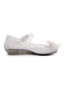 Sandalias de princesa con cierre de y cristales para niñas, cómodas y transpirables para usar en casa y al aire libre, últimos estilos de primavera y verano