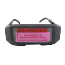 Gafas de Soldador Auto Oscurecimiento Gafas de Soldador Solar Color Verdadero Ojos Lente Protectora PC Máscara de Soldador Casco de Soldador para TIG MIG Soldadura Plasma Corte Molienda - Gafas marcos pueden ser ajustables, Fácil y seguro de operar, diseño de peso ligero - Multicolor - Ver 3