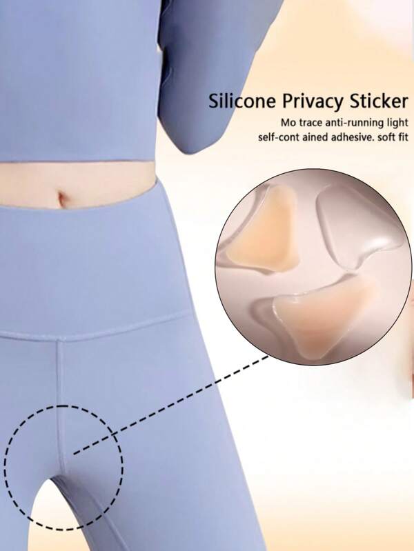 1/3pcs Silicone Pasties, Soft And Comfortable Skin-Friendly - Women's Lingerie Accessories