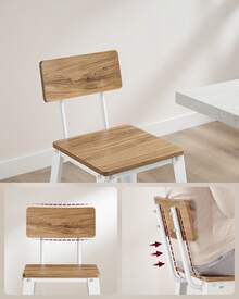 Barstools - Marrón+blanco - Ver 2