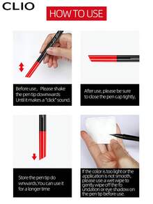 Clio K-Beauty SUPERPROOF PEN LINER KILL BLACK 刷頭眼線液筆，液體眼線筆，深邃顯色，出墨順滑，快乾，防水防汗，適合日常妝容 - 03 CACAO BROWN - 查看 4