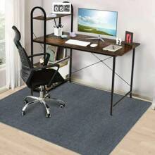 Tapis de chaise avec fonction anti-dérapante pour usage domestique, tapis de chaise de bureau anti-dérapant pour sols en bois dur, tapis de bureau anti-dérapant, protecteur de sol, empêchant les rayures et les dommages aux meubles et aux sols