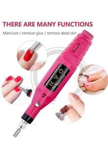 专业美甲沙龙套装，美甲工具套装，电动美甲打磨机，指甲锉，美甲打磨头，U型钳/平行钳/普通指甲钳，适合初学者的完整美甲美睫工具和足疗套装