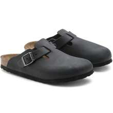 Birkenstock Boston LEOI Black - Black - View 5
