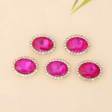 50pcs Oval Water Drops, Diamond Rings, Hand-Sewn Diamonds, Clothing, Accessories, Hats, Shoes, Bags, Accessories