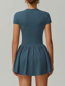 NcmRyu 1pc Women's Comfortable Smooth Running, Fitness, Pickleball, Tennis, Golf Sports Dress