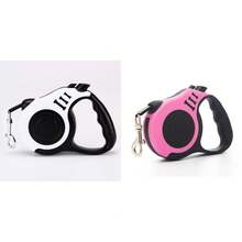 PETSIN 1pc Pet Retractable Leash, Bone Shaped Dog Walking Leash - Multicolor - View 25