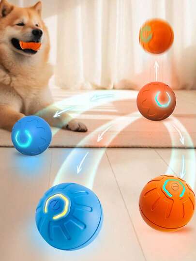 Interactive Dog Ball, Small/Medium Dog Automatic Moving Electric Ball Toy, Ideal Gift For Owners Seeking Interactive Ball For Dogs, Please Carefully Check Product Size Before Purchase