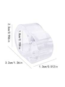 6Pcs Door Stoppers Bumper Guard Clear Silicone Door Handle Door Anti- Collision Ring Door Stopper Wall Protector Knob Wall Shield For Bedroom Bathroom Car Door Bumpers Door Stop
