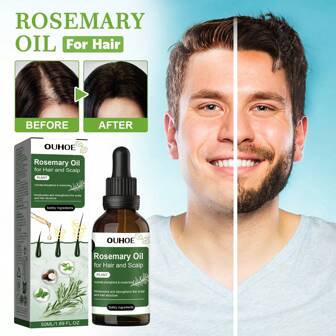 50ml 迷迭香护发油，迷迭香提取物滋养发梢，柔顺护发精油