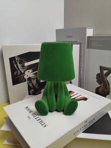 1 đèn trang trí bàn làm việc nhiều màu sắc sáng tạo, trang trí phòng ngủ phòng khách, đèn quà tặng ngày lễ LED cảm ứng mờ, đèn ngủ tạo không gian có thể sạc lại bằng USB, đèn trang trí quầy bar nhà hàng, đèn tượng nhỏ, thích hợp cho tủ, chân đế TV, giá sách - Nhiều màu - Xem 13