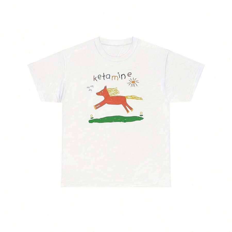 Ketamine Unni 220G Cotton T-Shirt – Ft, Thick, And Built To Last. I For Casual Days, Layering Under Jackets, Outdoor Adventures, Commuting, Or Weekend Lounging. Wear It To Work, Class, On A Hike, Or While Relaxing With . Timeless Design For All Occasions.Tops For Wo Vintage Clothes Wo Clothes Wo Vintage Wo Tops Mujer Cute Tops Wo Cotton Wo Clog Halloween Camisas Summer Clothes Wo Casual Punk Western Tops Wo Fourth Of July Outfit Kpop Cowboy Outfits For Wo Ry Ropa 100% Cotton Y2k Ing Cute Gothic Wo Clothes Black And White Top Vintage Tops Cloth For Wo White Goth Inawly Retro Clothes For Wo Korean Fashion Wo Camisas Para Mujer - White 7 - View 1