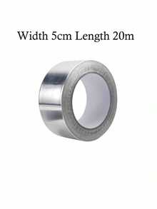 1 件超强防水胶带 - 多功能银灰色粘合剂，适用于墙壁、塑料、玻璃、木材和金属 - 非常适合 DIY 家居装饰和办公室使用，家庭日常配件适用于厨房、浴室淋浴和卫生间边缘修整套件口胶带双面胶带粘性手机壳手机壳胶带 Cinta Doble Cara - 彩色 - 查看 19