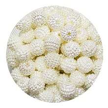 Cracked Pearl 12mm With Hole 50 Units - Krem - View 2