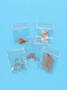 20 Sealed Jewelry Bags/1 84 Grid Transparent Plastic Storage Bag - Dustproof, Antioxidant Jewelry - Multi-Purpose Storage Bag For Necklaces, Bracelets, Rings, Earrings For Women Storage Organizer Travel Essentials Gift