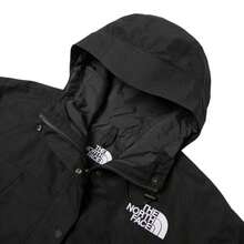 The North Face معطف نسائي كاجوال رياضي بأكمام طويلة وقلنسوة - الأسود - مشاهدة 3