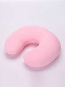 Almohada de viaje, almohada de cuello, almohada de avión, almohada de viaje en coche, hogar u oficina, almohada de cuello para vuelos con botón a presión y funda suave, almohada de cuello en forma de U portátil para estudiantes y adultos, que soporta el cuello y protege la columna vertebral cervical mientras se estudia o se viaja en automóvil, oficina u otros viajes, artículos y accesorios de viaje esenciales, vacaciones, verano, regreso a clases