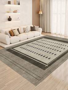 Alfombras de área de estilo abstracto moderno para interiores, nuevo material de terciopelo de perlas de felpa corta para dormitorio, sala de estar, comedor, cocina, oficina, felpudo para exteriores, camping, picnic, gateo de bebé, alfombra suave