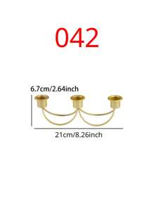 1 Stück/Set Cut Out Eisenkerzenständer Tischdekoration, für Heimdekoration, Innendekorationen, Hochzeitsfeier Dekorationen, kann als Geschenk für Freund oder Freunde, Abschlussgeschenk, Geschenk für beste Freundin, Frauengeschenk, Wintergeschenk verwendet werden
