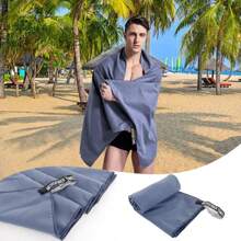 Asciugamano sportivo ad asciugatura rapida, asciugamano da bagno per piscina e spiaggia in fibra ultra fine, adatto per sport all'aperto, fitness, viaggio, spiaggia, doccia, zaino da viaggio, piscina, articoli essenziali per spiaggia, ritorno a scuola
