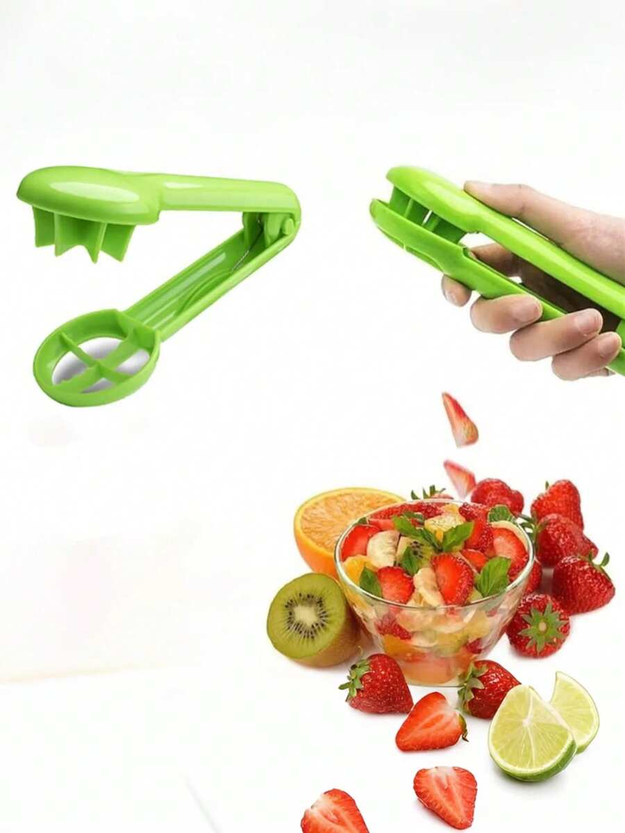 1pc Fruit Cutter Tool For Grapes Cherries Tomatoes Strawberries Vegetable And Fruit Salad Quarter Slicer Fruit Divider Efficient Easy To Use Kitchen Gadget For Slicing Fresh Fruits And Vegetables