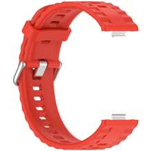 Silikon Reifen Armband kompatibel mit Huawei Watch Fit4/Fit 4 Pro Bändern, strapazierfähiges Armband, kompatibel für Huai Watch, 3 Ersatzarmband, weich und bequem, Sportarmband für Herren und Damen