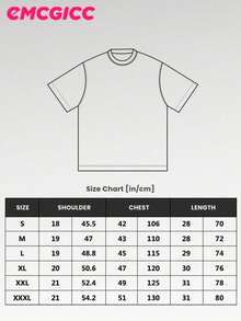 EMCGICC Men's Summer Short Graphic Tees Sleeved Pure Cotton Comfortable And Breathable Casual Outdoor Street Round Neck T-Shirt, A High-Quality Fashion Brand, A Surprise Gift For Family And Friends. - 白色 - 查看 6