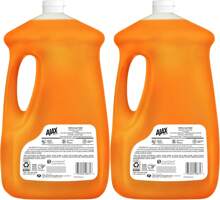 Ajax Ultra Liquid Dish Soap Orange Scent, Triple Action, 90 Fl Oz Bottle