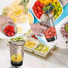1pc Stainless Steel Fruit & Vegetable Cutter, Mushroom, Strawberry, Potato, Watermelon Slicer, Dicer