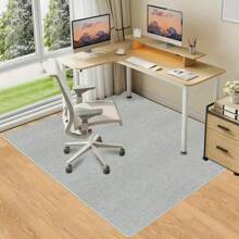 Tapis de chaise avec fonction anti-dérapante pour usage domestique, tapis de chaise de bureau anti-dérapant pour sols en bois dur, tapis de bureau anti-dérapant, protecteur de sol, empêchant les rayures et les dommages aux meubles et aux sols