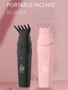 bukhoon Comb-Shaped Aroma Diffuser, Suitable For Bakhoor Electric Aroma Diffuser, Dukhoon Arabic Aroma Diffuser, For Home, Office, Car, Rechargeable Mini USB Aroma Diffuser - Multicolor - View 3