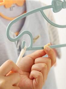 5/10/20 Stücke Plastik Baby Kleiderbügel für Jacken, Kinderschrank Organizer, Kleideraufhänger, tragbare Präsentation, Heimdekoration