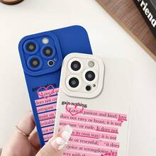 Pink Girly Christian God Jesus Bible Verse Pattern Phone Case For Compatible With IPhone 16e/16/15/14/13/12/11/ProMax/Pro/Plus/XSMax/XS/X,For Compatible With Samsung Galaxy S25/S24/S23/S22/5G/Edge/Ultra,Fashion Female Summer Unique Cases Shockproof Anti-Drop Design Tpu Protection Cover Men Casing Girl Women Ultimate Protective Fundas Para Protectores De Celulares Accessories Friend Gift Aesthetic Protector Forro De Teléfono - 白色 - 查看 4