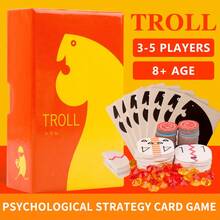 1 件 Oink 棋盘游戏、SCOUT、有趣且有趣的纸牌游戏，包括中英文手册、紧凑精致的游戏盒和独特的游戏机制，适合户外旅行游戏、家庭聚会游戏或生日玩具礼物。 - Oink Games - 查看 24