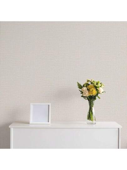 Roll Of Beige Cloth Pattern Self Adhesive Wallpaper Vinyl Can Be Bedroom Living Room Furniture Cabinet Renovation Wand Covering Removable Easy To Clean Home ation Stickers 1m/2m/3m/5m/7m/10m Paper Sticker view 6