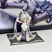 Figura de anime de niña conejito, adecuada para decoración de carro, decoración de carcasa de PC de animación 2D, regalo para estudiante niña