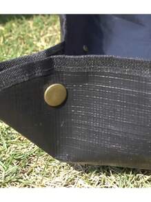 Black Foldable Copper Buckle Gardening Mat Garden Balcony Planter Planting Planting Soil Changing Mat Organising Patio Outdoor Tools