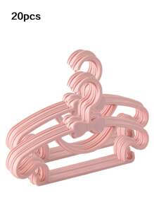 5/10/20 Stücke Plastik Baby Kleiderbügel für Jacken, Kinderschrank Organizer, Kleideraufhänger, tragbare Präsentation, Heimdekoration