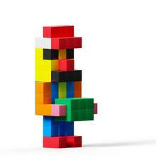 36/72/100 块磁性立方体积木、磁性积木、STEM 感官玩具、适合 3 岁以上男孩和女孩的益智玩具,促进创造力和大脑发育 - 多色磁性積木套裝(實色+透明) - 查看 7