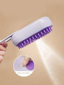 3 In 1 Usb Rechargeable Water Spray Cat/Dog Lover Gift And Dog/Cat Mom Love Massage Brush Electric Cat Lover Gift And Cat Mom Love Hair Removal Comb