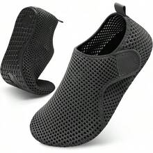 Scurtain Barefoot Shoes Women Men Beach Swim Aqua Socks Summer Quick-Dry Sandals Slippers - Meshgrey - 查看 1