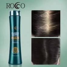 ROCCO Shampoo + Acondicionador Colageno Sin Sal 400ml - Verde - Ver 4