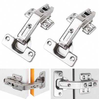 5X Quality Full Overlay 35mm Soft Close Hinges Kitchen Cabinet Cupboard Door UK
